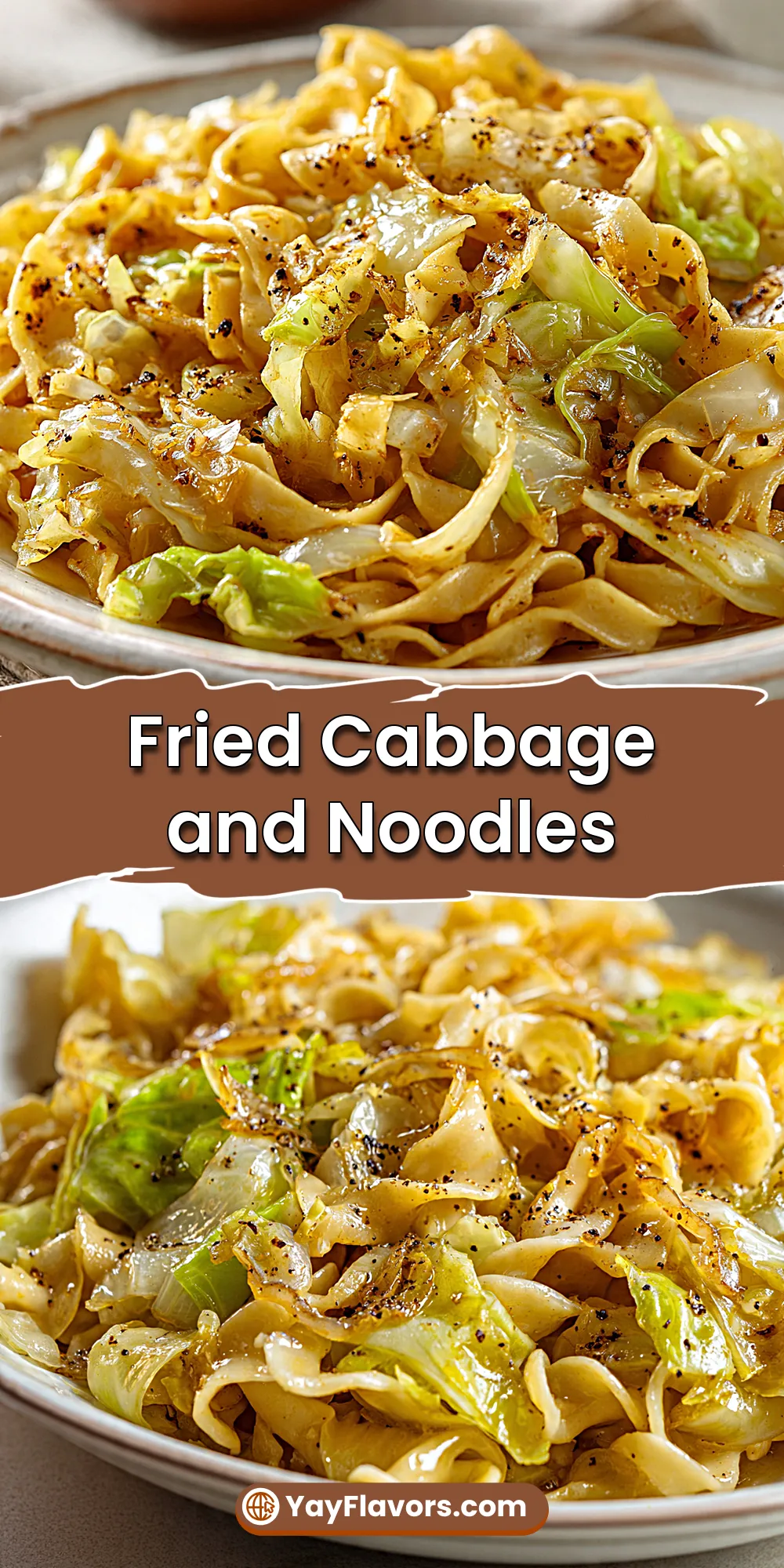 Fried Cabbage and Noodles