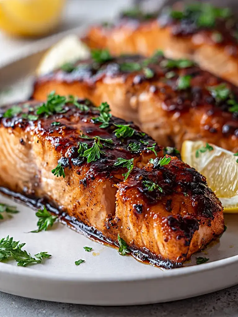 Honey Glazed Salmon